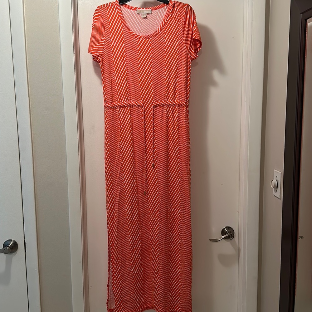 Michael Kors print maxi dress